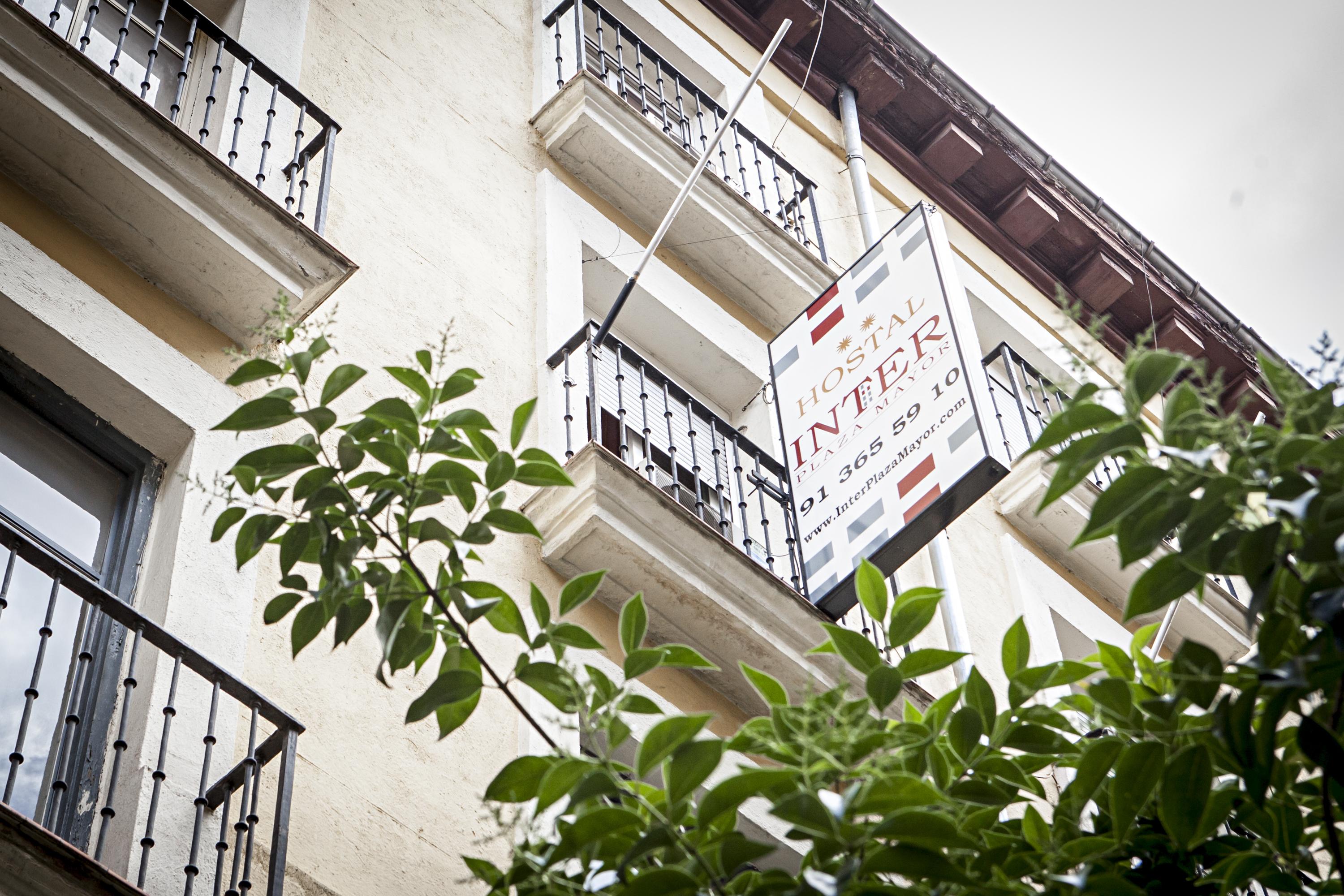 Hostal Inter Plaza Mayor Auto Check In Madrid Exteriör bild