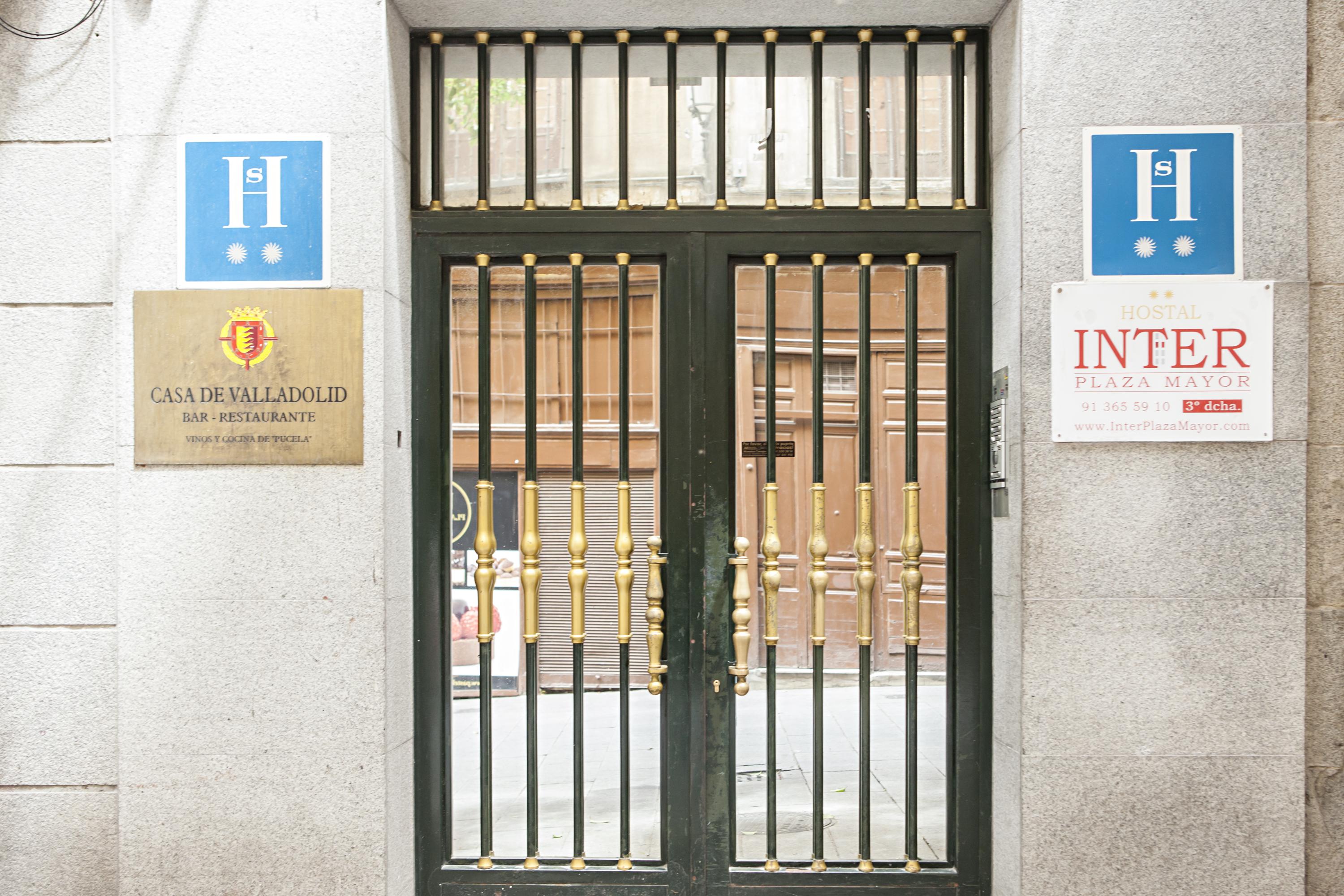 Hostal Inter Plaza Mayor Auto Check In Madrid Exteriör bild
