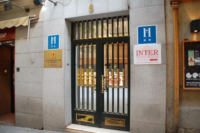 Hostal Inter Plaza Mayor Auto Check In Madrid Exteriör bild
