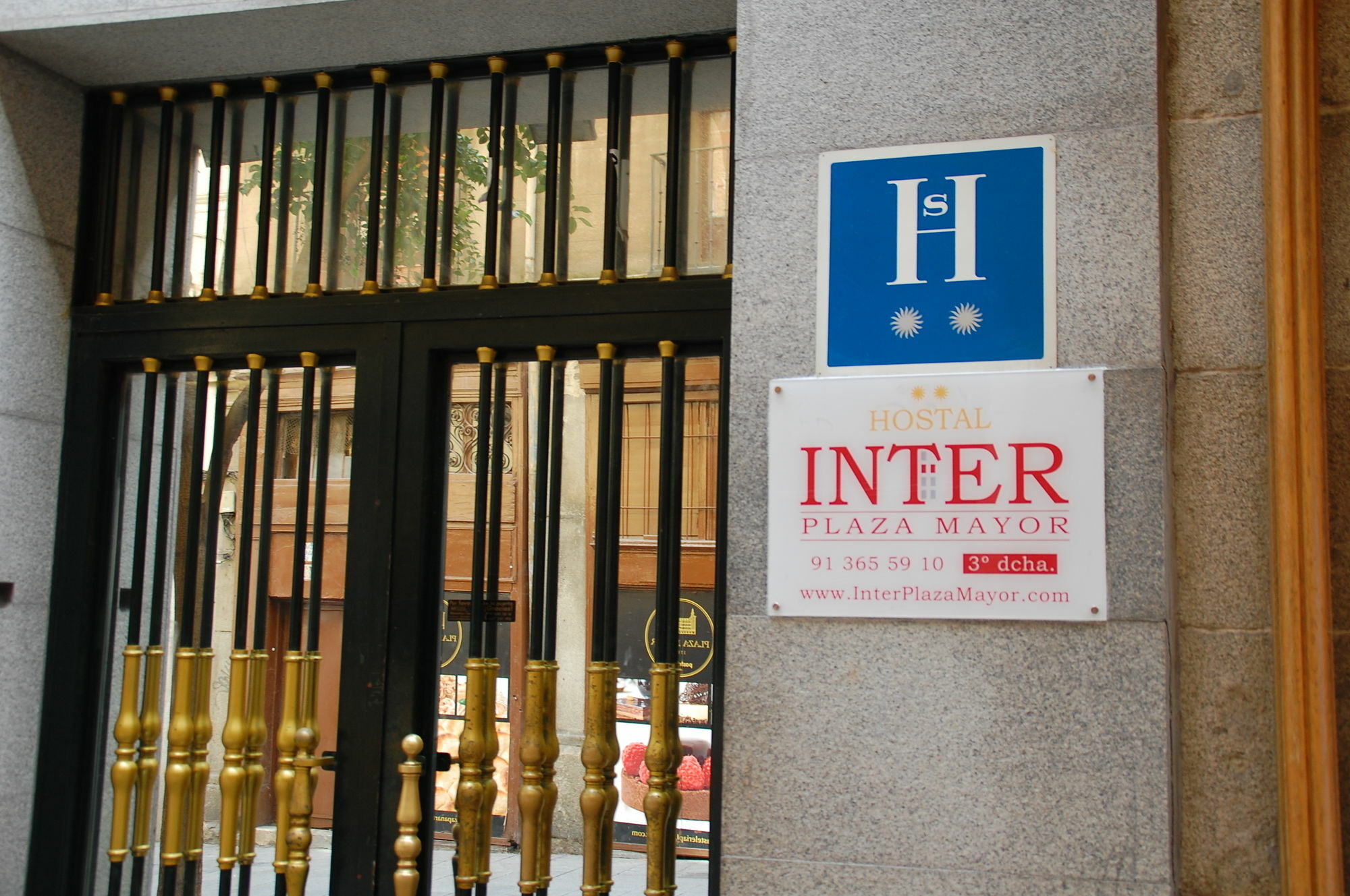 Hostal Inter Plaza Mayor Auto Check In Madrid Exteriör bild